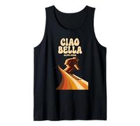Ciao Bella Alpen 2026 Vintage Style Skifahren Italien Tank Top