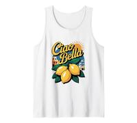 Ciao Bella Amalfi Zitrone Italien Vintage Kunst Tank Top