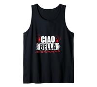 Ciao Bella, Italien, Graffiti-Street-Art-Stil Tank Top