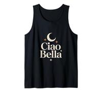 Ciao Bella Italien Mond Nacht Motiv Tank Top