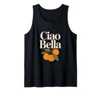 Ciao Bella Italien Orangen Pflanzen Motiv Tank Top