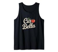 Ciao Bella Italien Tomate Retro Vintage Motiv Tank Top