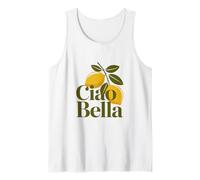 Ciao Bella Italien Zitrone Retro Vintage Motiv Tank Top