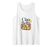Ciao Bella Italien Zitrone Vintage Kunst Tank Top