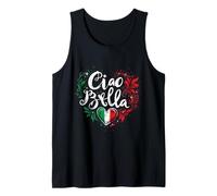 Ciao Bella Italienische Typografie Tank Top