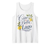Ciao Bella Lago Como Lakecore Italienische Sommerzitronen Tank Top