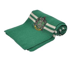 Ciao - Slytherin Scarf Official Harry Potter with Embroidered Emblem