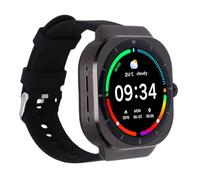 ciciglow , 1,46 -Zoll -Bildschirm 360x360 Auflösung mit Call 100 Sports Modi Sleep Tracker, für das Ausführen von Wanderrying -Yoga (Black)