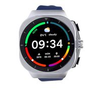 ciciglow , 1,46 -Zoll -Bildschirm 360x360 Auflösung mit Call 100 Sports Modi Sleep Tracker, für das Ausführen von Wanderrying -Yoga (Blue)