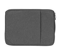 ciciglow Laptop-Hülle, 15,6 Zoll, 39 X 29 X 2 cm, Doppellagiges Design, Polyester-Laptop-Tragetasche für OS Laptop Pro für HP für Dell(Schwarz)