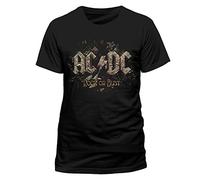 CID Herren Ac/Dc - Rock Or Bust T Shirt, Schwarz (Black), M EU