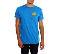 CID Herren Adventure TIME-Jake Pocket T-Shirt, Blau (Blue), Medium (Herstellergröße: M)