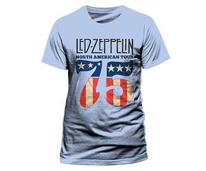 CID Herren T-Shirt LED Zeppelin - US 75, Gr. Medium, Blau