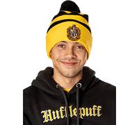 CID Unisex Harry Potter Hufflepuff Beanie-Mütze, gelb, One Size