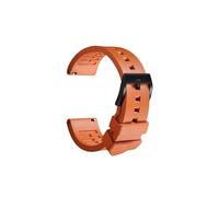 CIEMJSYNF Uhrenarmbänder aus Naturkautschuk, Schnellverschluss, 20 mm, 21 mm, 22 mm, 24 mm, Zubehör, Uhrenarmbänder, Armband, Smart-Uhrenarmband(Orange B,21mm)
