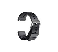 CIEMJSYNF Uhrenarmbänder aus Naturkautschuk, Schnellverschluss, 20 mm, 21 mm, 22 mm, 24 mm, Zubehör, Uhrenarmbänder, Armband, Smart-Uhrenarmband(Black S,21mm)