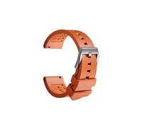 CIEMJSYNF Uhrenarmbänder aus Naturkautschuk, Schnellverschluss, 20 mm, 21 mm, 22 mm, 24 mm, Zubehör, Uhrenarmbänder, Armband, Smart-Uhrenarmband(Orange S,23mm)