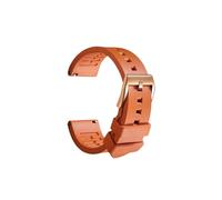 CIEMJSYNF Uhrenarmbänder aus Naturkautschuk, Schnellverschluss, 20 mm, 21 mm, 22 mm, 24 mm, Zubehör, Uhrenarmbänder, Armband, Smart-Uhrenarmband(Orange RG,20mm)