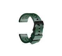 CIEMJSYNF Uhrenarmbänder aus Naturkautschuk, Schnellverschluss, 20 mm, 21 mm, 22 mm, 24 mm, Zubehör, Uhrenarmbänder, Armband, Smart-Uhrenarmband(Green B,24mm)