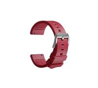 CIEMJSYNF Uhrenarmbänder aus Naturkautschuk, Schnellverschluss, 20 mm, 21 mm, 22 mm, 24 mm, Zubehör, Uhrenarmbänder, Armband, Smart-Uhrenarmband(Red S,24mm)