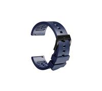 CIEMJSYNF Uhrenarmbänder aus Naturkautschuk, Schnellverschluss, 20 mm, 21 mm, 22 mm, 24 mm, Zubehör, Uhrenarmbänder, Armband, Smart-Uhrenarmband(Blue B,22mm)