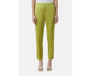 Cigarette-Pants aus Satin in Ankle-Länge olive 34