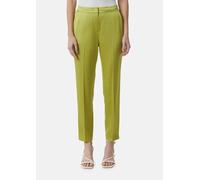 Cigarette-Pants aus Satin in Ankle-Länge olive 44
