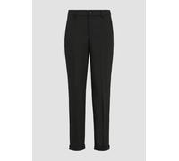 Cigarette Pants mit Bügelfalte 44 schwarz 2161000.9999.44