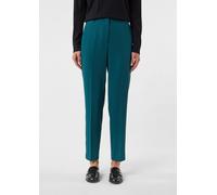 Cigarette Pants mit Bügelfalten petrol 40