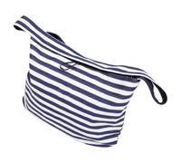 Ciieeo Große Gestreifte Wendetasche aus Polyester Nylon für Damen Strapazierfähig und Geräumig Schultertasche für Reisen und Alltag