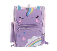 Ciieeo Kindergartenrucksack für Mädchen mit Großem Fassungsvermögen Gepolsterten Schultergurten und Kreativem 3d Einhorn Design für Kita und Vorschule