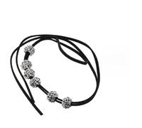 Ciieeo Totenkopf Haarschmuck Selbstgemacht Haargummis aus Legierung und Gewebe Vintage 2 Stück stilische Haarbänder für Geburtstag und Karneval für Pferdeschwanz