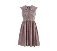 Cilla Kleid aus Baumwoll-Popeline in Pink M