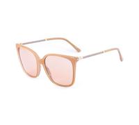 Jimmy Choo Square Damen Nude Rosa Flash Silber Spiegel SCILLA/S Einheitsgröße