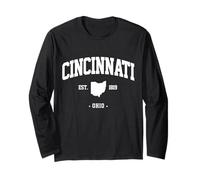 Cincinnati Home The Cincy City of Ohio Heimatstadt Ohio Langarmshirt