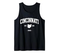 Cincinnati Home The Cincy City of Ohio Heimatstadt Ohio Tank Top