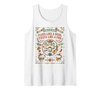 Cinco de Mayo Floss Like A Boss Fiesta Like A Pro Zahnarzt Tank Top