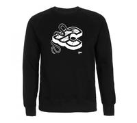 Cinelli Mike Giant Black Crew Sweatshirt - Black