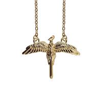 Cinereplicas Harry Potter - Fawkes Halskette - 58cm - Offizielle Lizenz