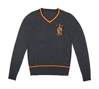 Cinereplicas Harry Potter Hogwarts V-Ausschnitt Pullover - Erwachsene & Kinder - Offizielle Harry Potter Lizenz-L-Gryffindor