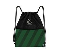Cinereplicas Harry Potter - Slytherin Kordelzug Tasche 39 * 34cm - Offizielle Lizenz
