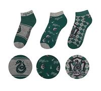 Harry Potter Knöchelsocken 3er-Pack - Slytherin