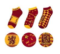 Cinereplicas - Harry Potter - Socken - 3er-Set - Gryffindor/Ravenclaw/Slytherin/Hufflepuff - Offizielle Lizenz - Einheitsgröße: 35 bis 45 EU