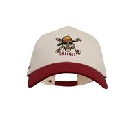 Cinereplicas One Piece - Luffy Baseballkappe - offizielle Lizenz, mehrfarbig, Mehrfarbig, 7.5