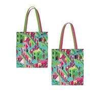 Cinereplicas Squid Game - Tote Bag Treppe des Schicksals - Tasche 42 x 38 cm - offizielles Lizenzprodukt