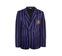 Cinereplicas Wednesday - Nevermore Academy Blazer - Lila - M - Offizielle Lizenz