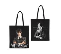 Cinereplicas Wednesday - Wednesday Tragetasche 42 * 38 cm - Offizielle Lizenz