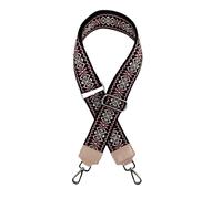 Cinino trendiger Taschengurt Schultergurt mit Echt Leder Besatz