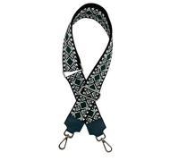 Cinino trendiger Taschengurt Schultergurt mit Echt Leder Besatz