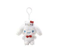 (Cinnamoroll) Sanrio Kuromi Theme Schlüsselanhänger Plüschtier Modeanhänger Cinnamoroll My Melody